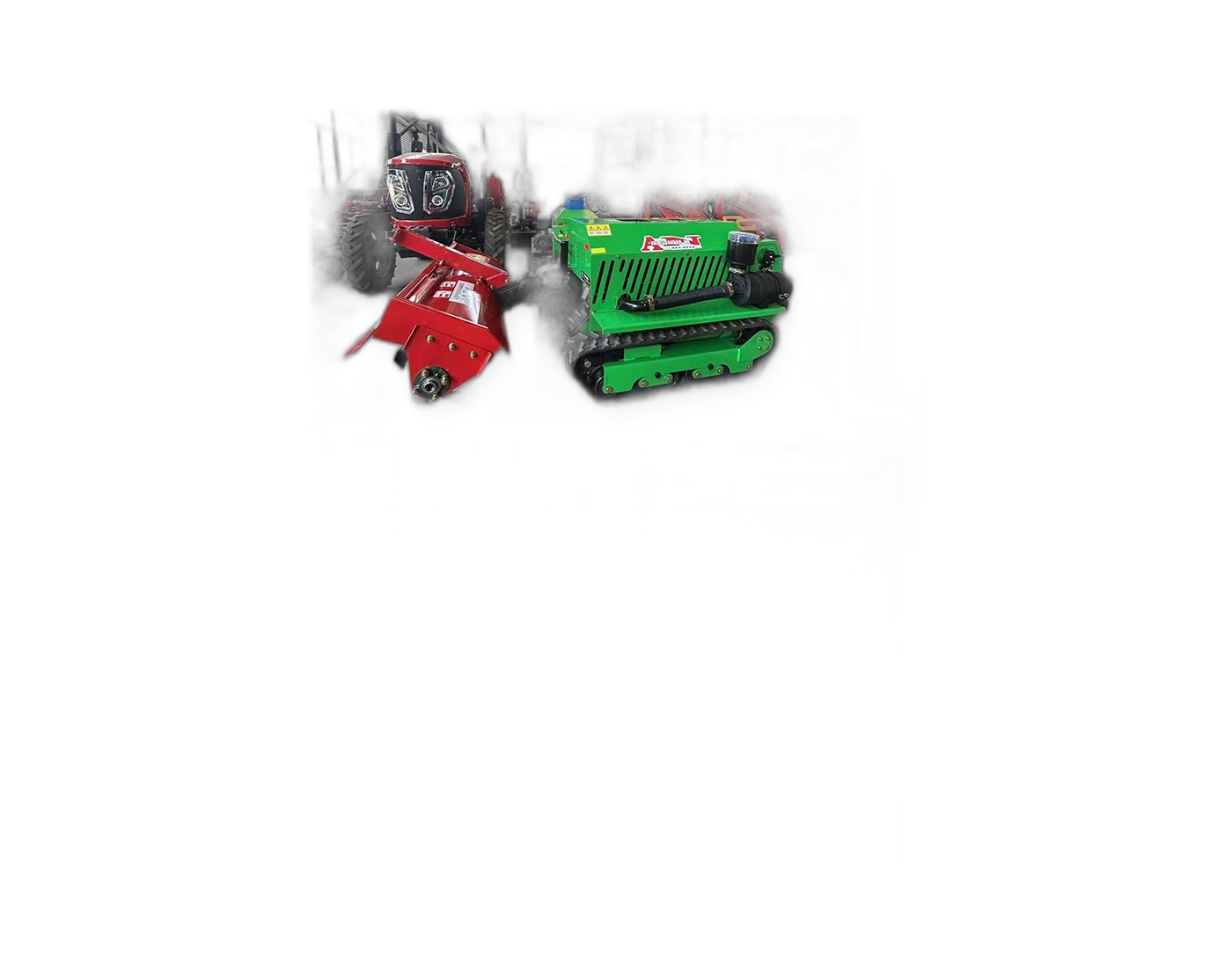 Remote-controlled Crawler Tractor